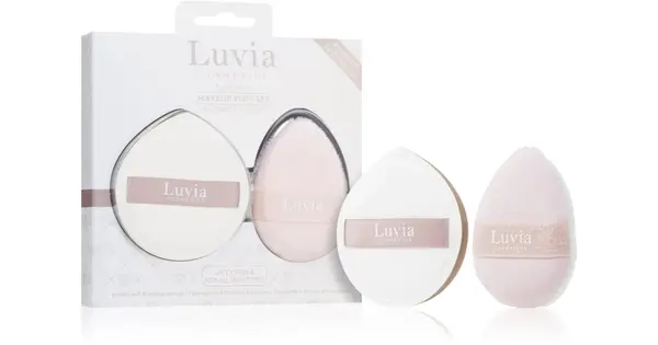 Luvia Cosmetics The Puffys Duo Kit Elegance/Candy Applicator Set