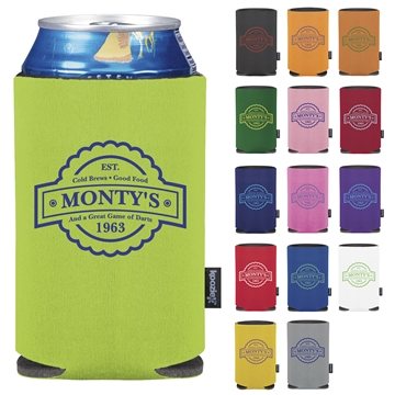 250 Custom Koozie Collapsible Can Cooler - Foldable & Portable