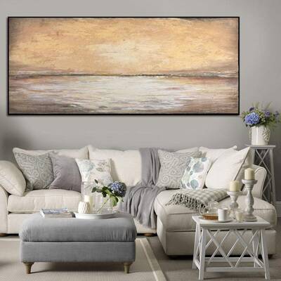Extra Large Abstract Oil Paintings On Canvas Landscape Original Unique Creative Contemporary Art Living Room Wall Decor | WIL...