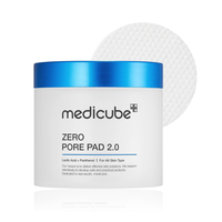 [Medicube] Zero Pore Pad 2.0 (70ea), AHA Lactic Acid & 0.45% BHA Salicylic Acid, Improving Skin Texture, Mild Exfoliation, Ea...