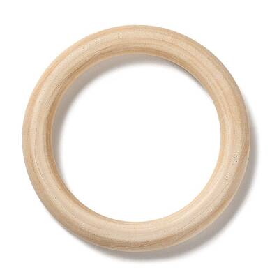 Unfinished Wood Linking Rings