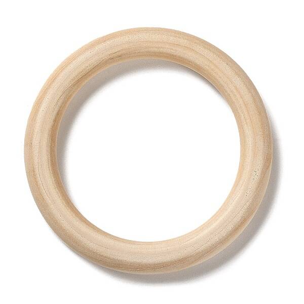 Unfinished Wood Linking Rings
