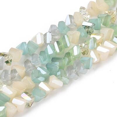 Electroplate Glass Beads Strands