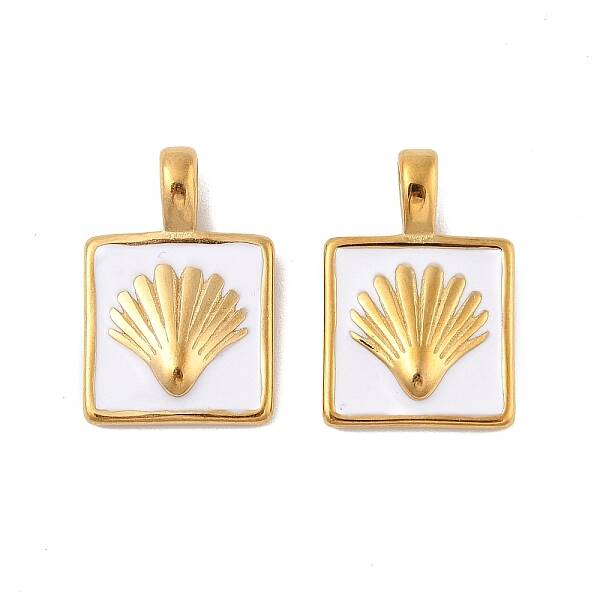 304 Stainless Steel Enamel Pendants