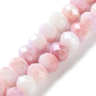 Electroplate Handmade Lampwork Beads Strands