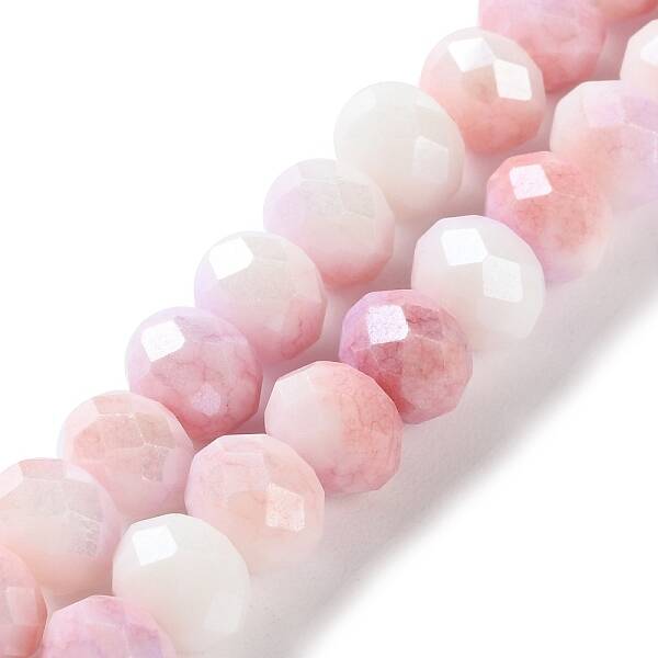Electroplate Handmade Lampwork Beads Strands