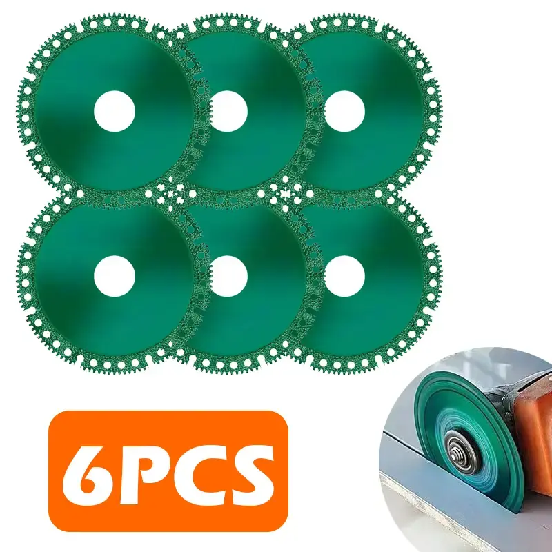 Diamond Cutting Disc 6 Pcs, 100mm (4\