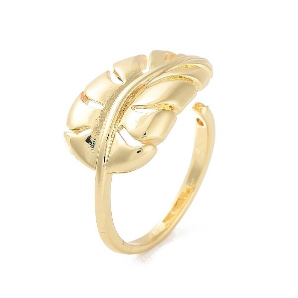 Rack Plating Brass Open Cuff Rings
