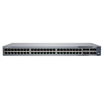 Juniper EX4100-F-48T | EX4100 Series 48 x Ports 1000Base-T + 4 x Ports 10GbE Uplinks + 4 x Ports 10GbE Stacking/Uplink Ports ...