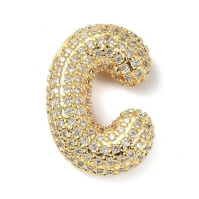 Rack Plating Brass Micro Pave Cubic Zirconia Pendants