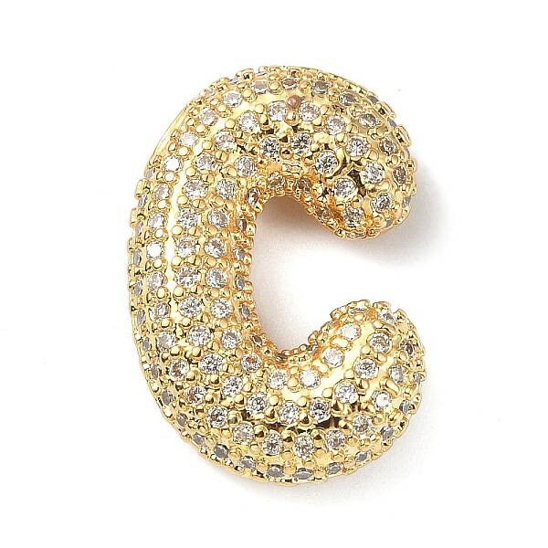 Rack Plating Brass Micro Pave Cubic Zirconia Pendants