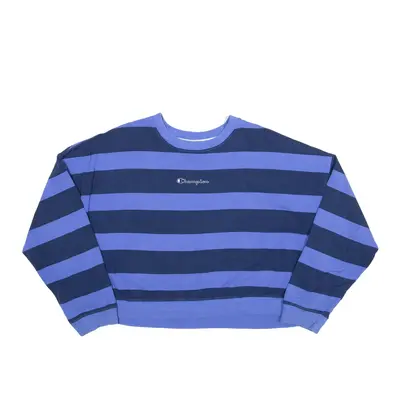 CHAMPION Striped Sweatshirt Blue Girls L