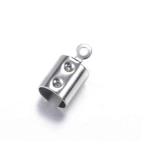 Tarnish Resistant 304 Stainless Steel Folding Crimp Ends