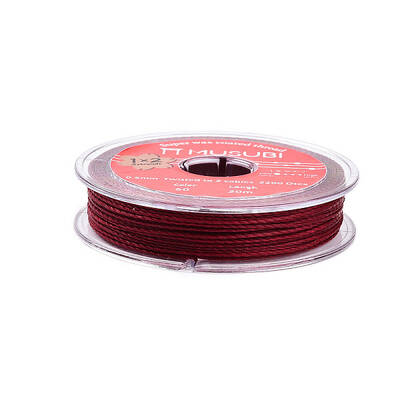 2-Ply Round Waxed Cotton Thread Cords