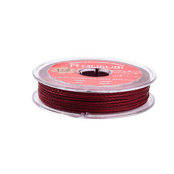 2-Ply Round Waxed Cotton Thread Cords