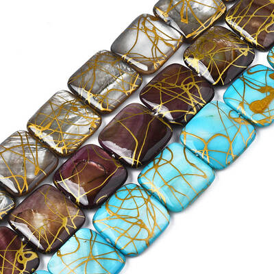 Natural Freshwater Shell Beads Strands