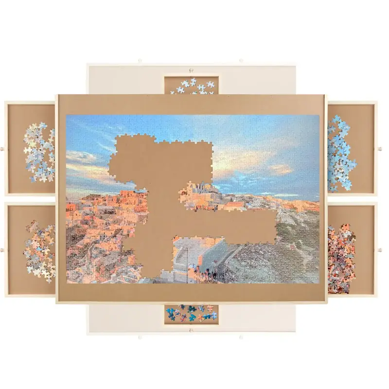 1500 Pieces Rotating Puzzle Board for Adults and Kids, 35\