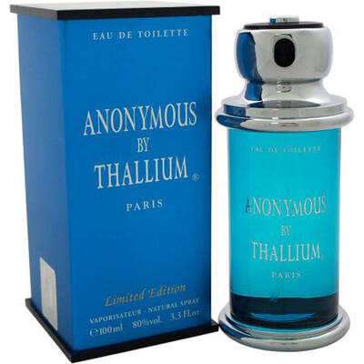 Thallium Anonymous Cologne for Men - Eau de Toilette Spray 3.3 oz