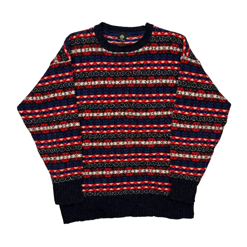 Unbranded Jumper - Large Multicoloured Wool