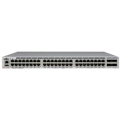 Brocade XBR-VDX6740T-24-DC-R | VDX 6740T 48 x Ports RJ-45 (24x Ports Active) 10GBase-X + 4 x Ports QSFP+ (in active) Back-to-...