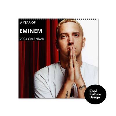 Eminem Calendar Vol.1 - 2024 Calendar, Wall Calendar 2024, Planner 2024