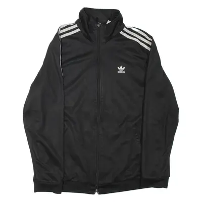 ADIDAS Womens Track Jacket Black UK 14