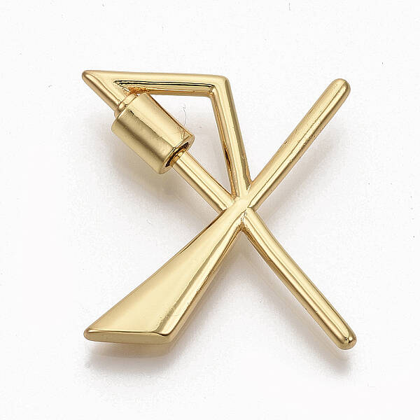 Brass Screw Carabiner Lock Charms