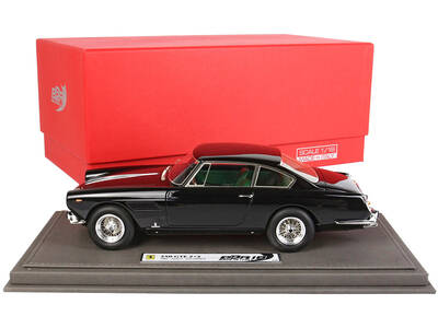 1961 Ferrari GTE 2+2 Serie I S/N 2999GT Black with Green Interior with DISPLAY CASE Limited Edition to 68 Pieces Worldwide 1/...