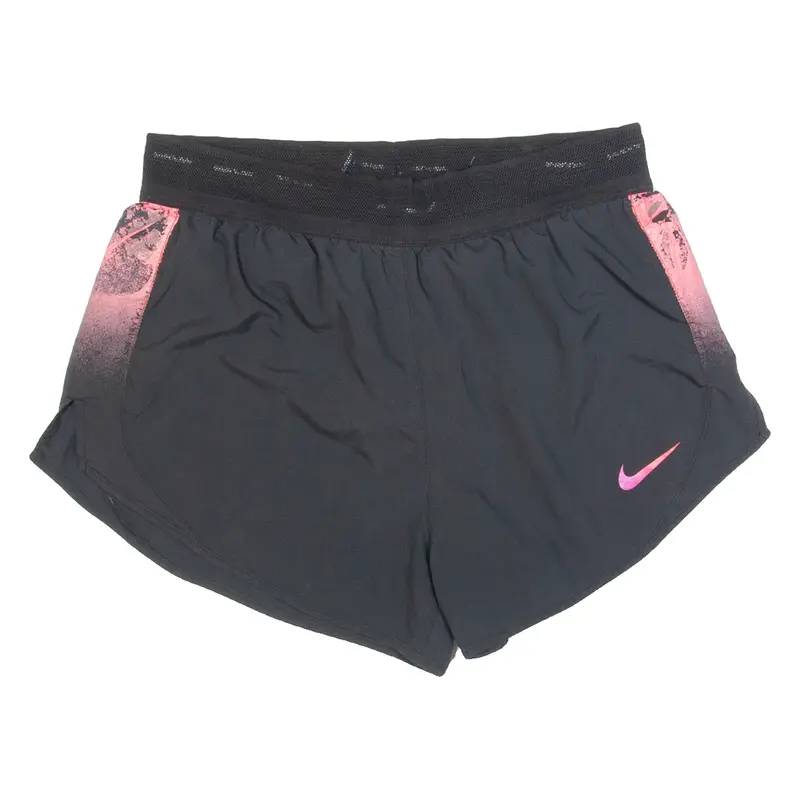 NIKE Womens Sports Shorts Black Relaxed S W28