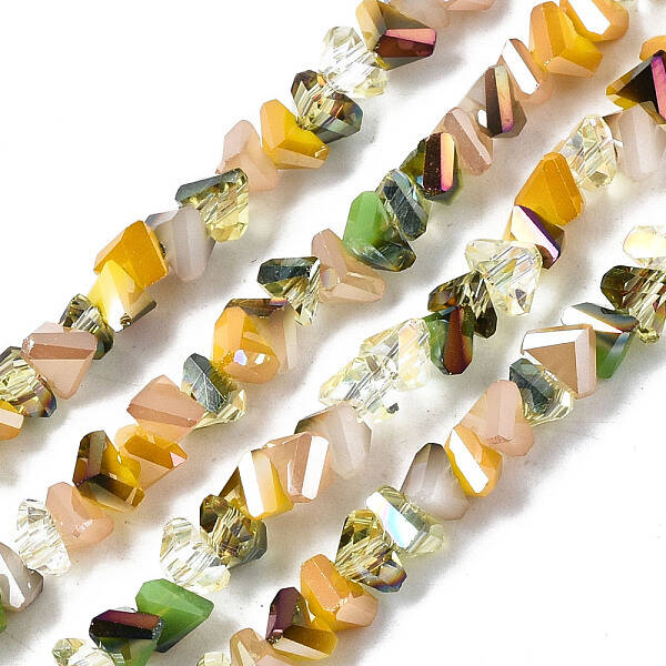 Electroplate Glass Beads Strands