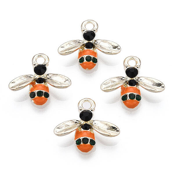 Alloy Enamel Pendants