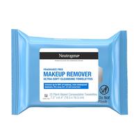 Neutrogena Cleansing Fragrance Free Makeup Remover Face Wipes, Cleansing Facial Towelettes for Waterproof Makeup, Alcohol-Fre...
