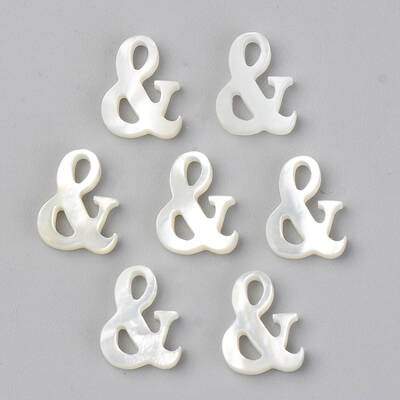 Natural White Shell Mother of Pearl Shell Beads