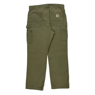 Carhartt Carpenter Trousers - 34? Waist Khaki Cotton