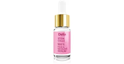 Delia Cosmetics Professional Intense Firming and Anti-Wrinkle Serum with Stem Cells for Face, Neck and Décolleté 10 ml