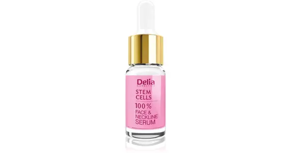 Delia Cosmetics Professional Intense Firming and Anti-Wrinkle Serum with Stem Cells for Face, Neck and Décolleté 10 ml