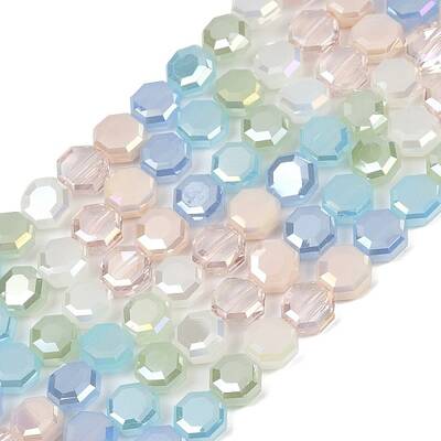 Electroplate Glass Beads Strands