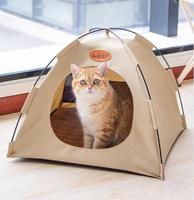 Foldable Pet Tent with Mat - Perfect for Outdoor Travel and Camping - Ideal for Cats and Dogs ,Suit for all seasons ,The Perf...
