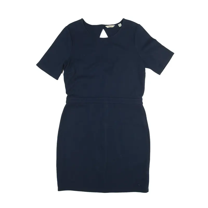 JACK WILLS Pencil Dress Blue Short Sleeve Short Womens UK 14