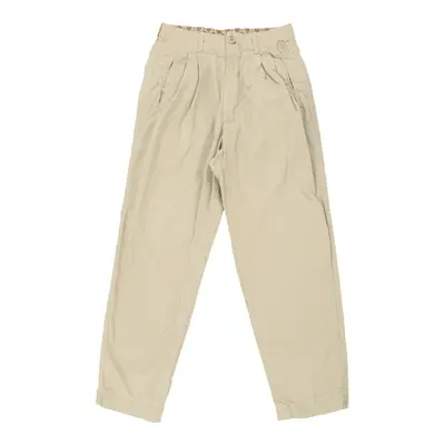 Wampum Trousers - 26W 28L Beige Cotton