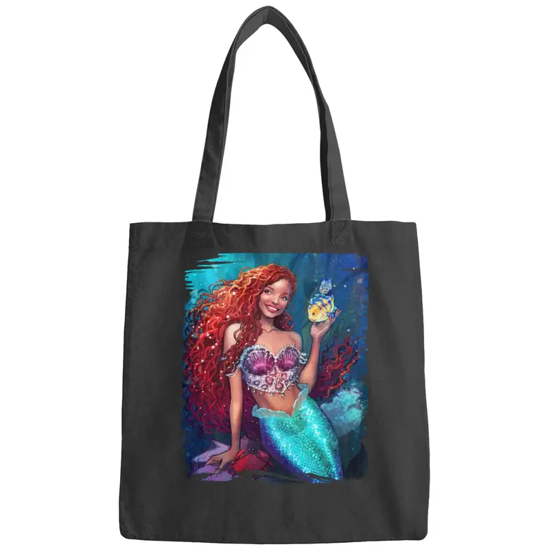 Little Mermaid - Halle Bailey - Black Little Mermaid Bags Bags