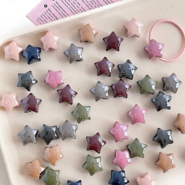 Opaque Acrylic Beads