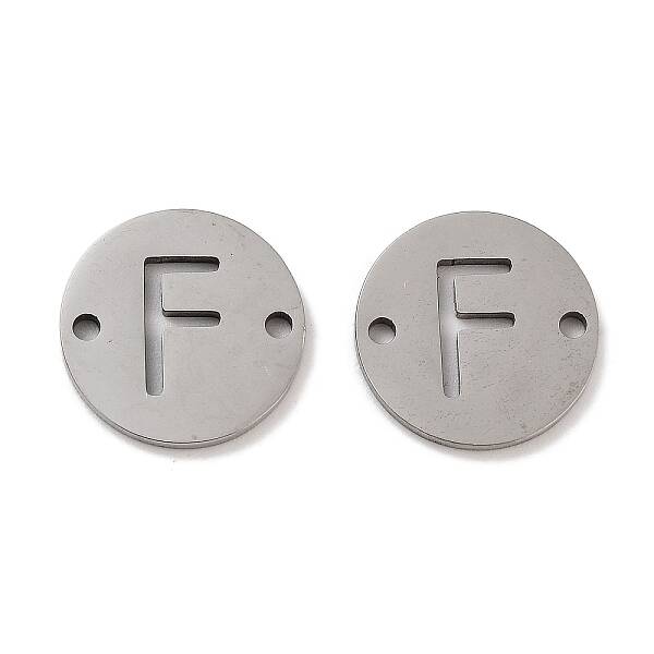 Non-Tarnish 201 Stainless Steel Hollow Flat Round Links
