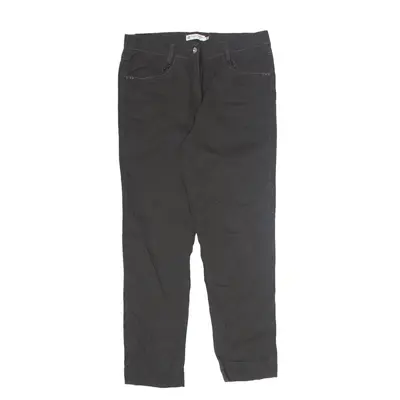 LADY JANE CARLA FERRONI Trousers Black Regular Skinny Womens W32 L30