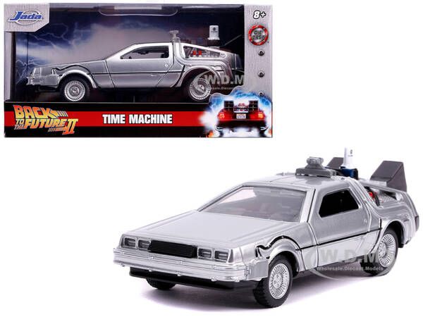 DeLorean DMC (Time Machine) Silver \