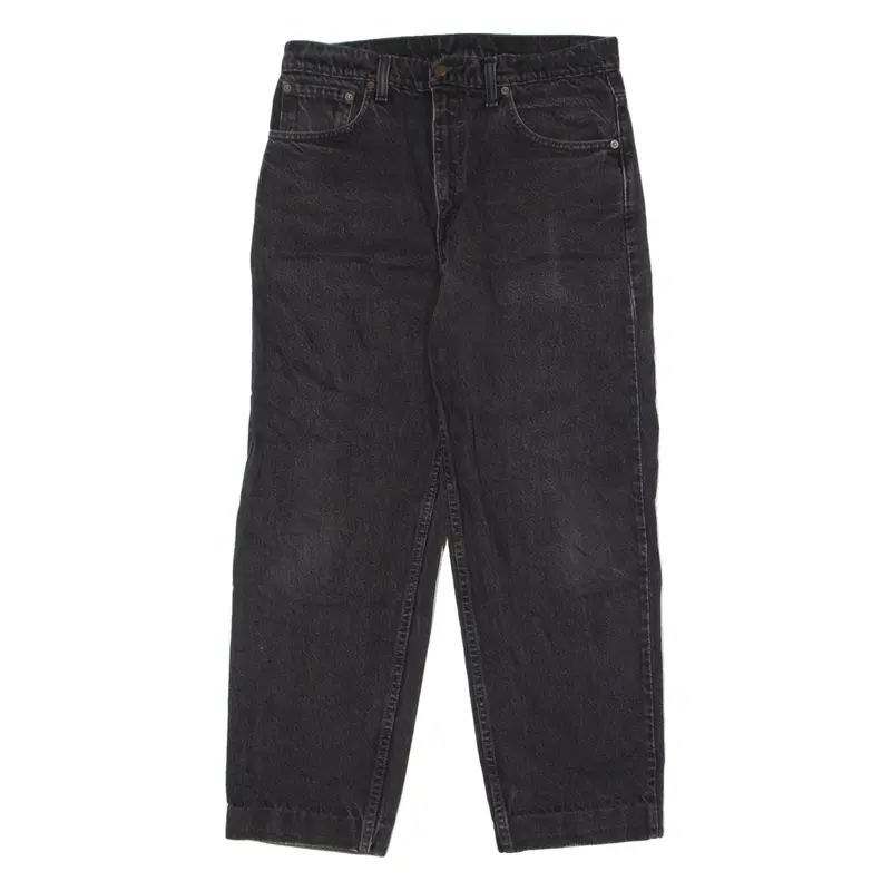 LEVI'S 550 Mens Jeans Black Relaxed Tapered W34 L27