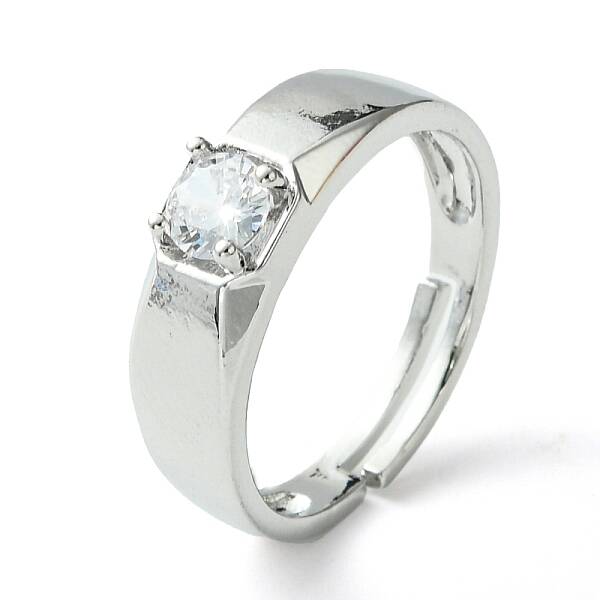 Bass Micro Pave Cubic Zirconia Ring