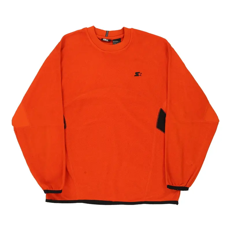 Starter Fleece - Medium Orange Polyester