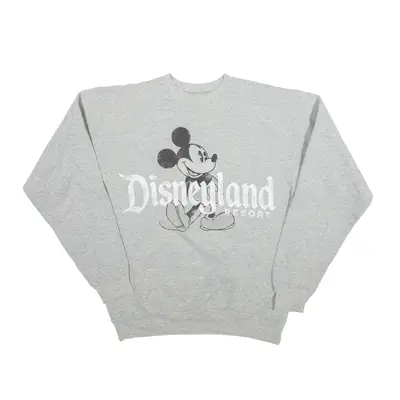 DISNEY Mickey Mouse Resort Sweatshirt Grey Womens S