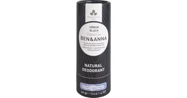 BEN&ANNA Natural Urban Black solid deodorant 40 g